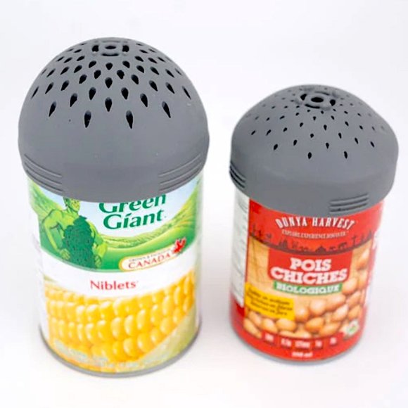 🆕 STRAINEZE (2-PACK) CAN STRAINER / MICRO COLANDER SET ~ Multi-Use ~ Mess-Free - Picture 6 of 8